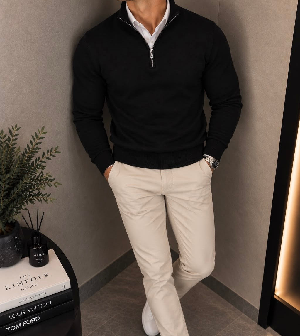 Harrington & Co. Quarter Zip For Men