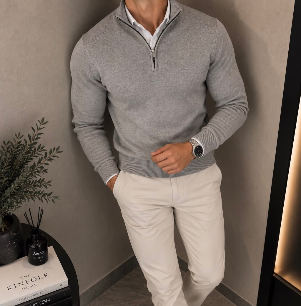 Harrington & Co. Quarter Zip For Men