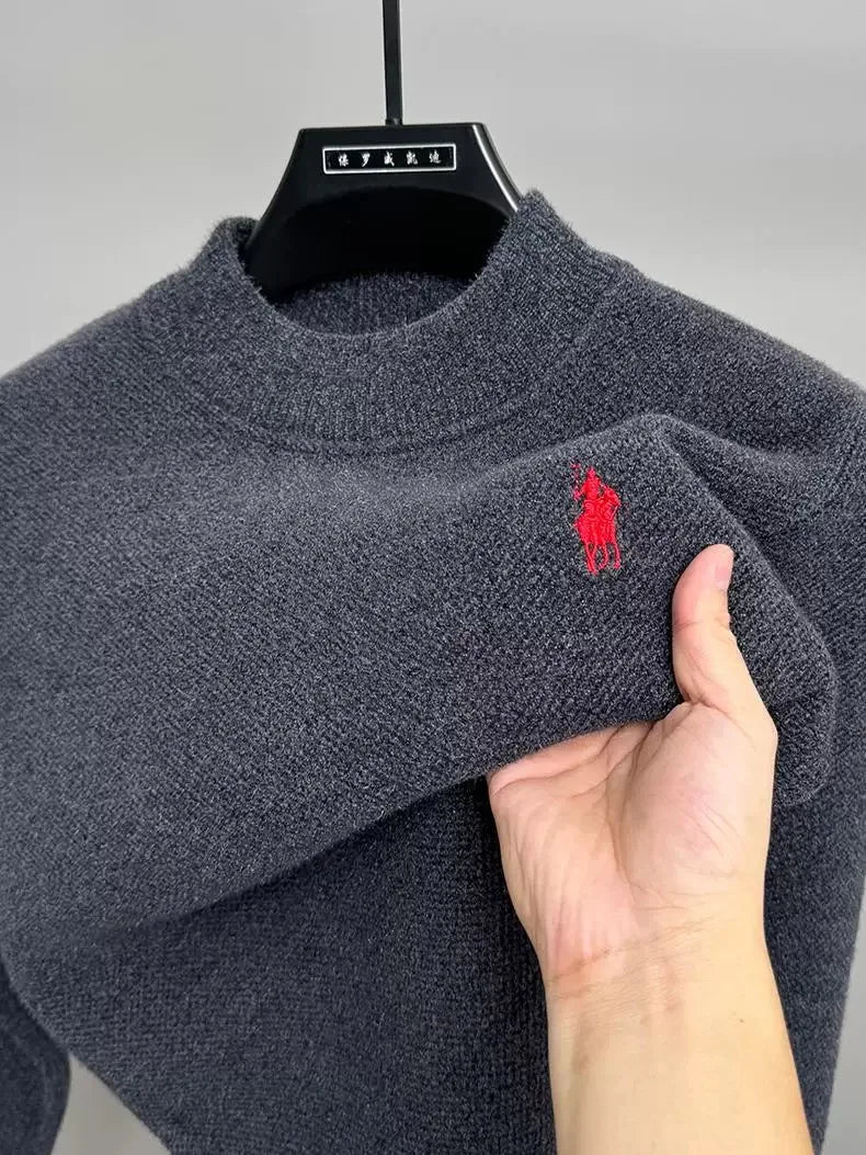 Harrington & Co. Velvet Sweater for Men