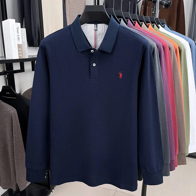 Harrington & Co. Long Sleeve Polo Shirt