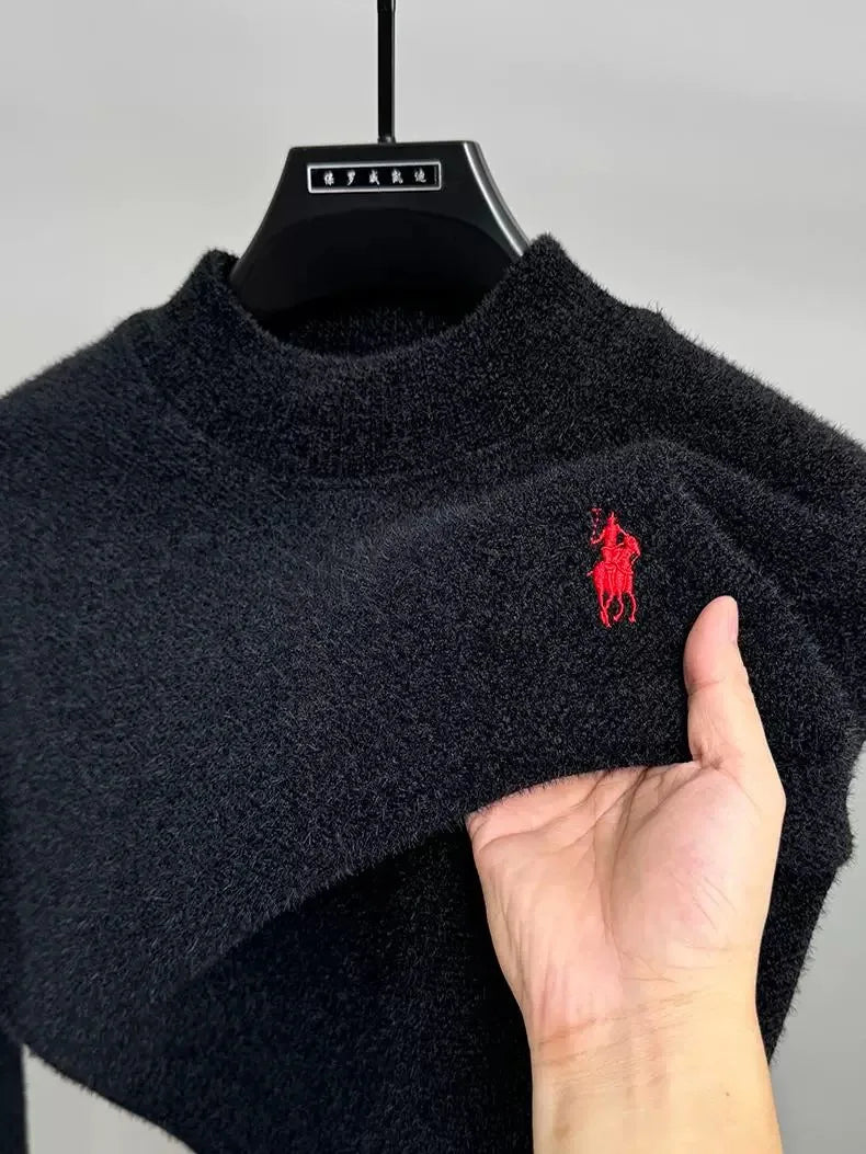 Harrington & Co. Velvet Sweater for Men