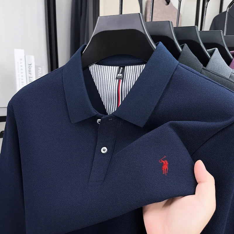 Harrington & Co. Long Sleeve Polo Shirt